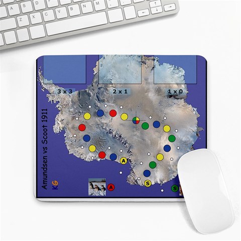 Mapa Amundsen Front