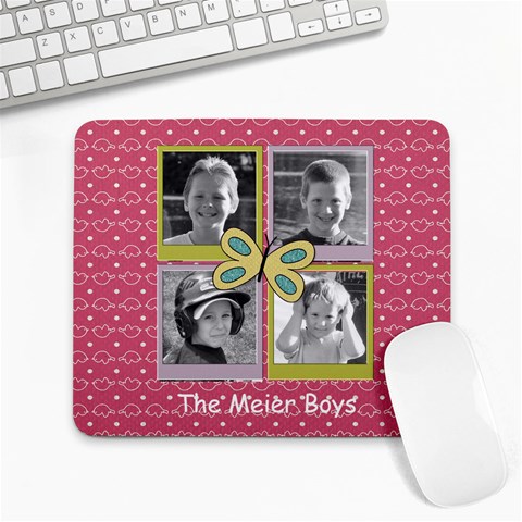 Four Picture Mousepad By Martha Meier Front