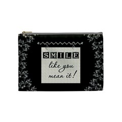 Smile Medium Cosmetic Bag (7 styles) - Cosmetic Bag (Medium)