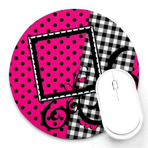 Bwp Round Mousepad 1 By Lisa Minor Front