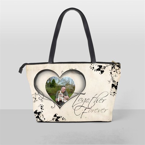 You & Me Together Forever Classic Shoulder Bag By Catvinnat Back