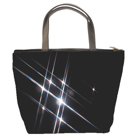 Laser Show1 Bucket Bag By Bags n Brellas Back