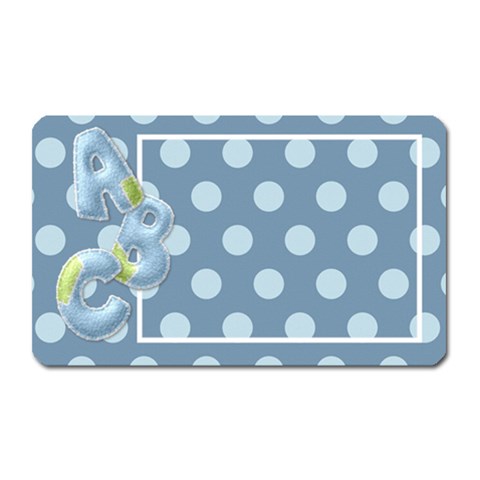 Boys Spring Alpha Magnet 1 By Lisa Minor Front