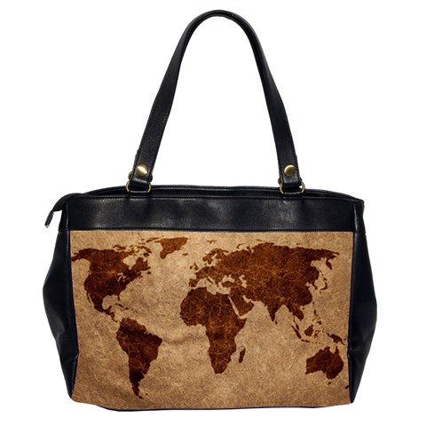 Two Sided Office Bag Leather Map By Bags n Brellas Back