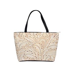 ivory tooled leather shoulder bag - Classic Shoulder Handbag