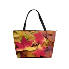 autumn leaves shoulder bag - Classic Shoulder Handbag