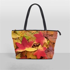 autumn leaves shoulder bag - Classic Shoulder Handbag