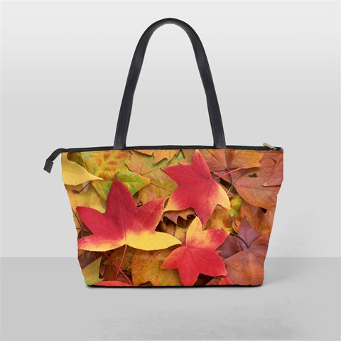 Autumn Leaves Shoulder Bag By Bags n Brellas Back