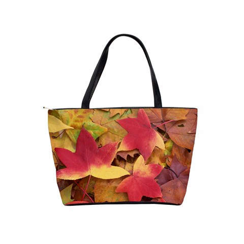 Autumn Leaves Shoulder Bag By Bags n Brellas Back