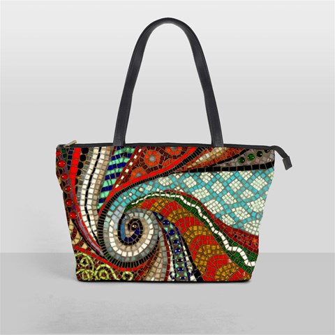 Mosaic Swirl Shoulder Bag By Bags n Brellas Front