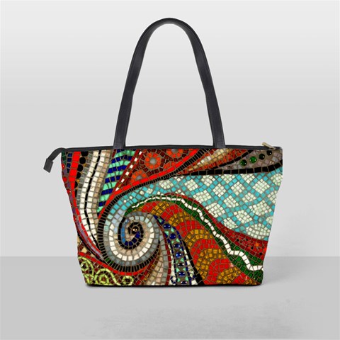 Mosaic Swirl Shoulder Bag By Bags n Brellas Back