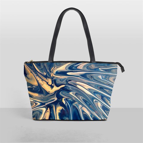 Blue Burst Shoulder Bag By Bags n Brellas Front