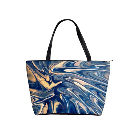 Blue Burst Shoulder Bag By Bags n Brellas Front
