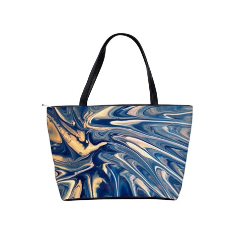 Blue Burst Shoulder Bag By Bags n Brellas Back