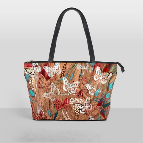 Abstract Butterflies Shoulder Bag By Bags n Brellas Front