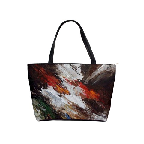 Abstract Paint Shoulder Bag By Bags n Brellas Front