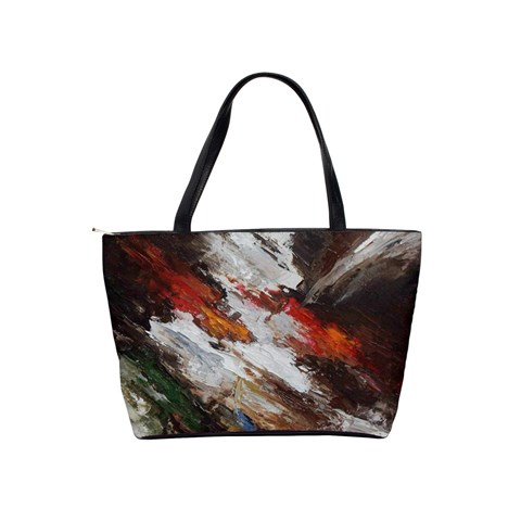 Abstract Paint Shoulder Bag By Bags n Brellas Back