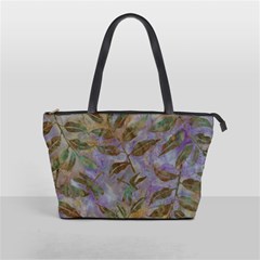 PURPLE LEAVES shoulder bag - Classic Shoulder Handbag