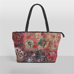 DISTRESSED FLOWERS  shoulder bag - Classic Shoulder Handbag