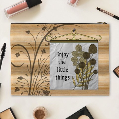 Enjoy Xl Cosmetic Bag By Lil Back