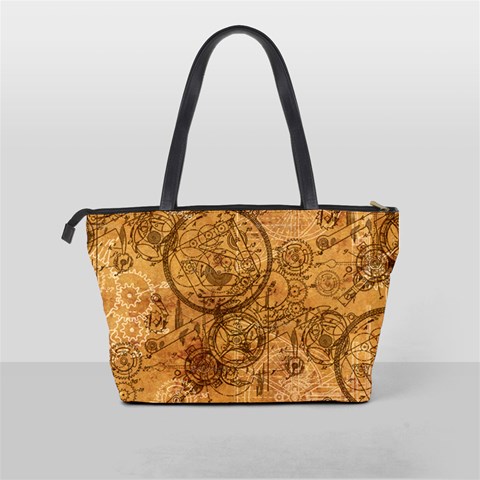 Clock Work Shoulder Bag By Bags n Brellas Back