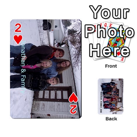 Family Cards By Charis Balyeat Front - Heart2