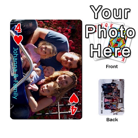 Family Cards By Charis Balyeat Front - Heart4