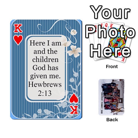 King Family Cards By Charis Balyeat Front - HeartK
