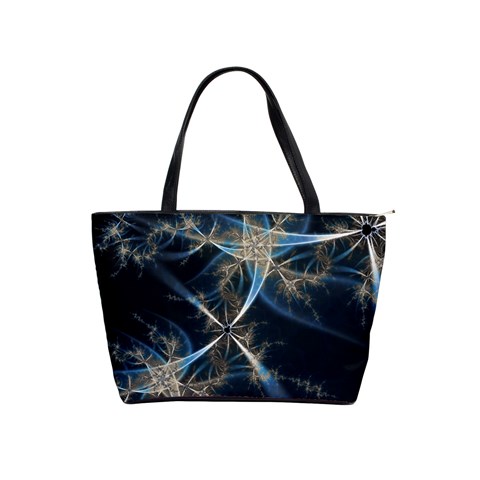 Blue Abstract Light Shoulder Bag By Bags n Brellas Front