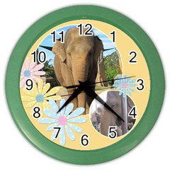 Buttercup wall clock - Color Wall Clock