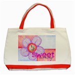 Sweet Nothings Harlequin red classic tote bag - Classic Tote Bag (Red)
