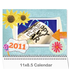 Wall Calendar 11  x 8.5  (12-Months)