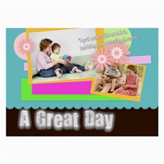 A great Day - Large Glasses Cloth A great Day - Large Glasses Cloth