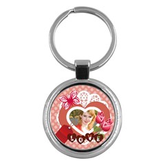 love - Key Chain (Round)