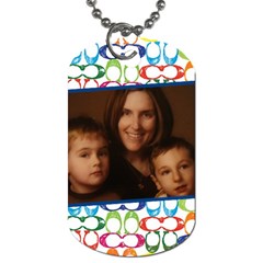coach tags 2 - Dog Tag (Two Sides)