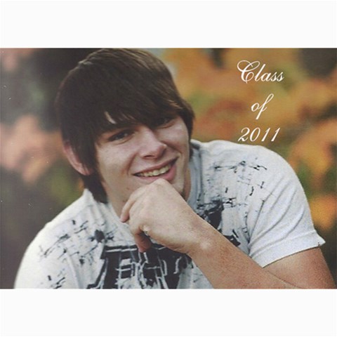 Senior Announcements By Michelle Harkrider Eastman 7 x5  Photo Card - 1