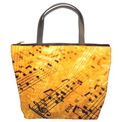 sheet music3 bucket bag