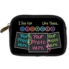 I Live For Moments Like These -digital Camera Leather Case