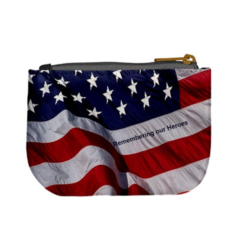 Freedom Mini Coin Purse 3 By Debra Macv Back
