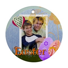 hapy easer - Ornament (Round)