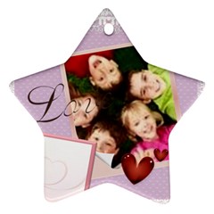 Kids love - Ornament (Star)