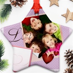 Kids love - Ornament (Star)