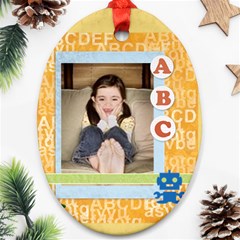 ABC kids - Ornament (Oval)