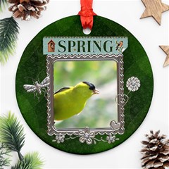 Spring Round Ornament - Ornament (Round)