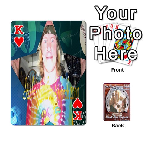King Steohen & Pamelas Cards  By Pamela Sue Goforth Front - HeartK