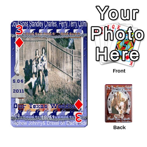 Steohen & Pamelas Cards  By Pamela Sue Goforth Front - Diamond3