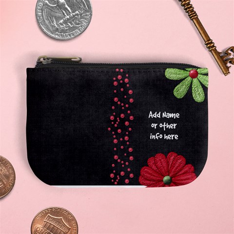 Totally   Mini Coin Purse By Bitsoscrap Front