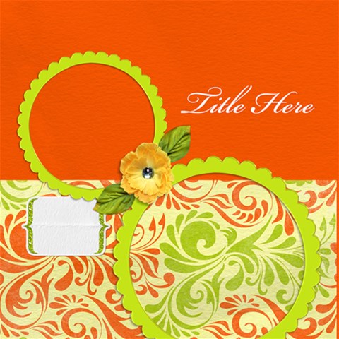Sweet Spring Pages By One Of A Kind Design Studio 12 x12  Scrapbook Page - 2