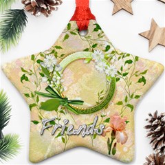 Friends daisy 2023 Pastel Flower ornament star - Ornament (Star)