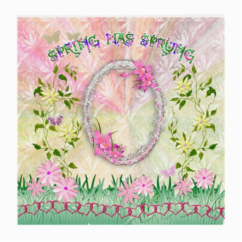 Spring Flower Glass Cloth Med By Ellan Front